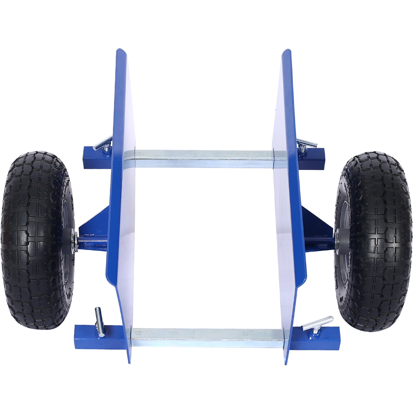 600lb Panel Dolly , 10in. Pneumatic Wheels ,blue