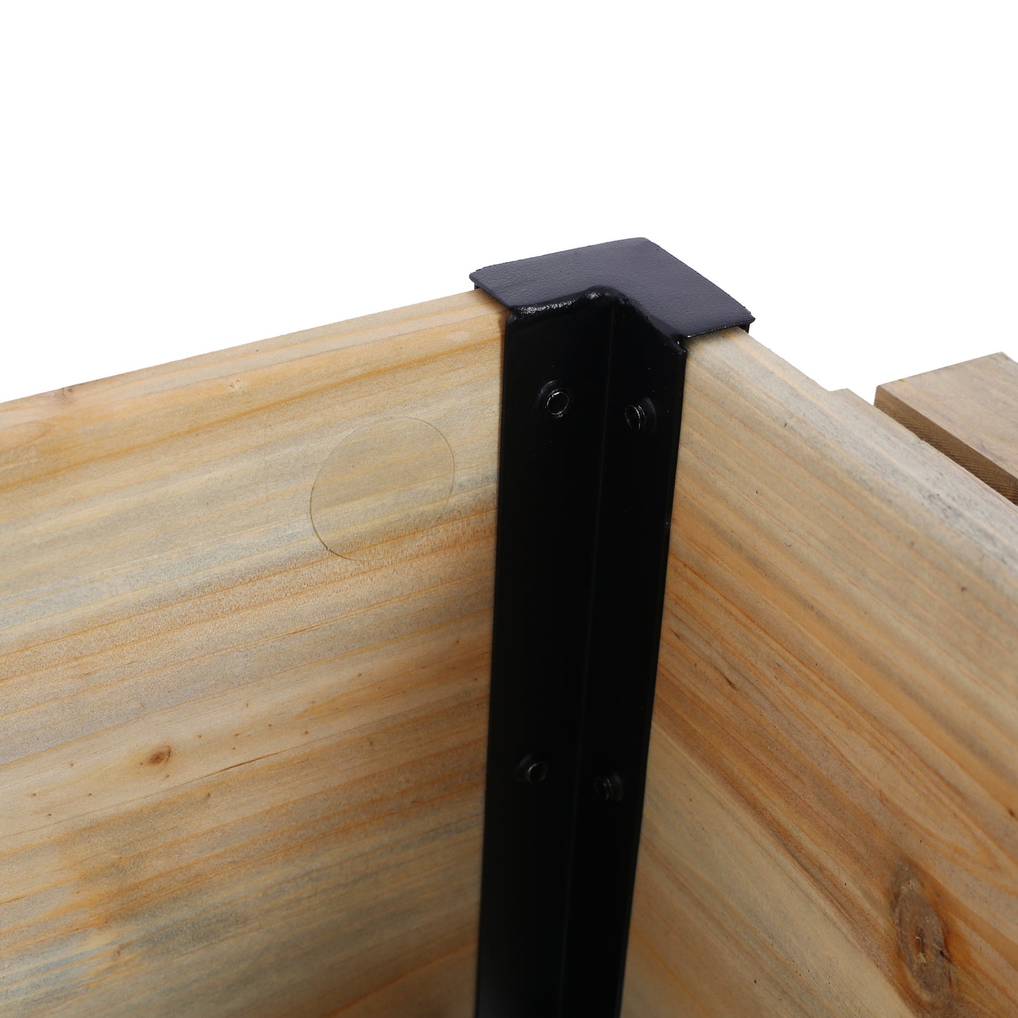 Raised Garden Bed, Metal Leg Wood Planter Boxes with Folding Storage Shelf,Elevated Planter Box for Growing Fresh Herbs, Vegetables, Flowers Great for Outdoor Patio, Deck, Balcony