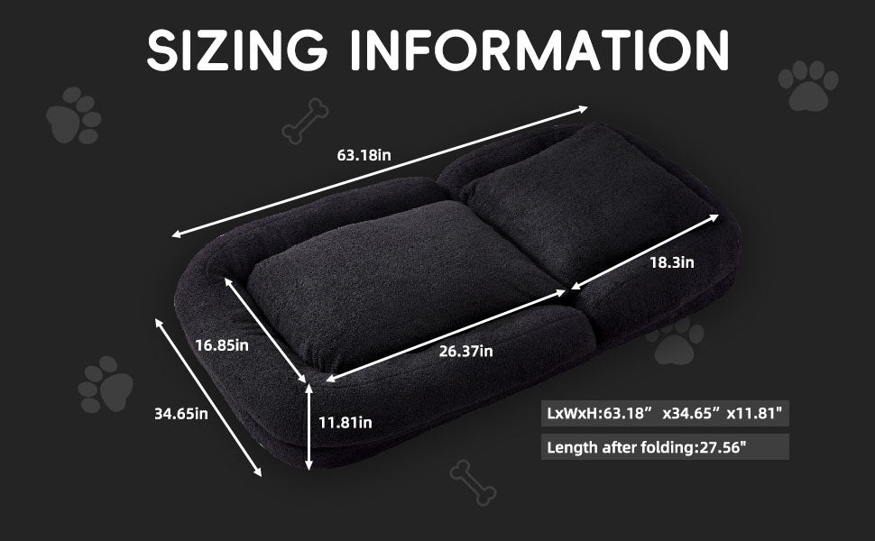 Folding Sofa Chair with 5 Adjustable Positions Plush Floor Lounge Chair for Gaming, Meditation, and Relaxation