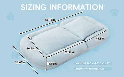 Folding Sofa Chair with 5 Adjustable Positions Plush Floor Lounge Chair for Gaming, Meditation, and Relaxation