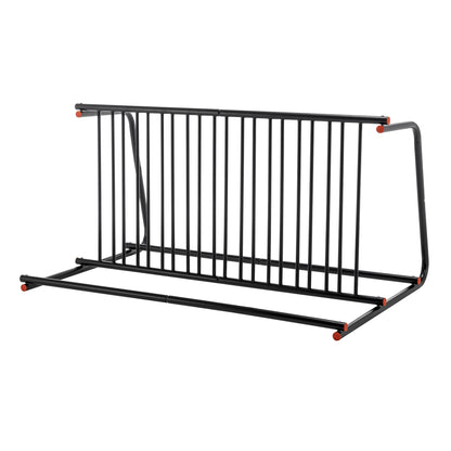 10 - Bike Floor Bike Rack, Easy - Assembly Modern Metal Double - Sided Commercial Grid Bicycle Floor Storage Solution, Sleek Freestanding Bike Organizer for Garages, Streets, Storefronts & Schools