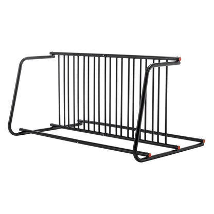 10 - Bike Floor Bike Rack, Easy - Assembly Modern Metal Double - Sided Commercial Grid Bicycle Floor Storage Solution, Sleek Freestanding Bike Organizer for Garages, Streets, Storefronts & Schools