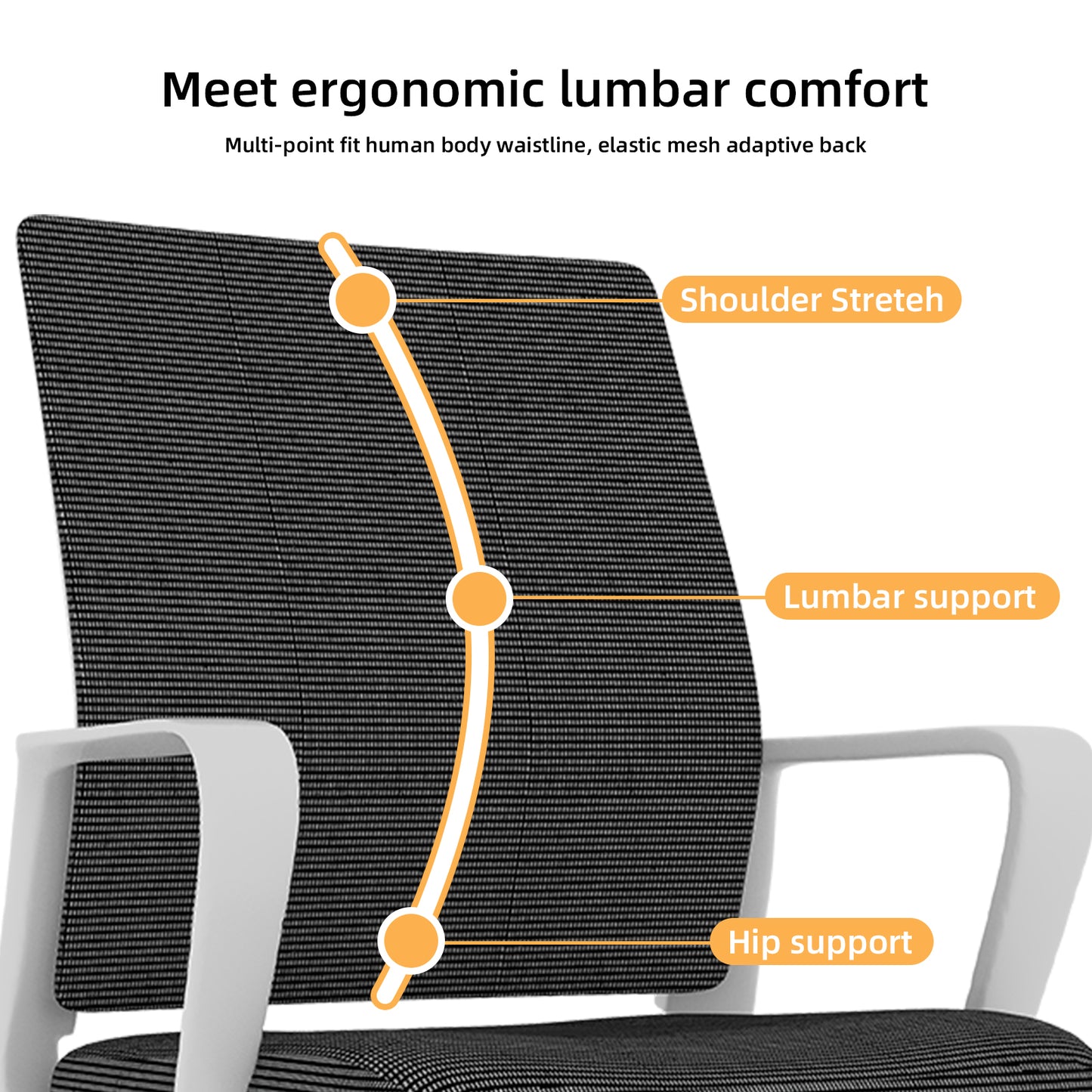 Minimalist Modern Office Chair – Metal Frame, Soft & Comfortable, Home & Office Use, Multiple Colors Available