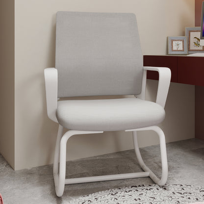 Minimalist Modern Office Chair – Metal Frame, Soft & Comfortable, Home & Office Use, Multiple Colors Available