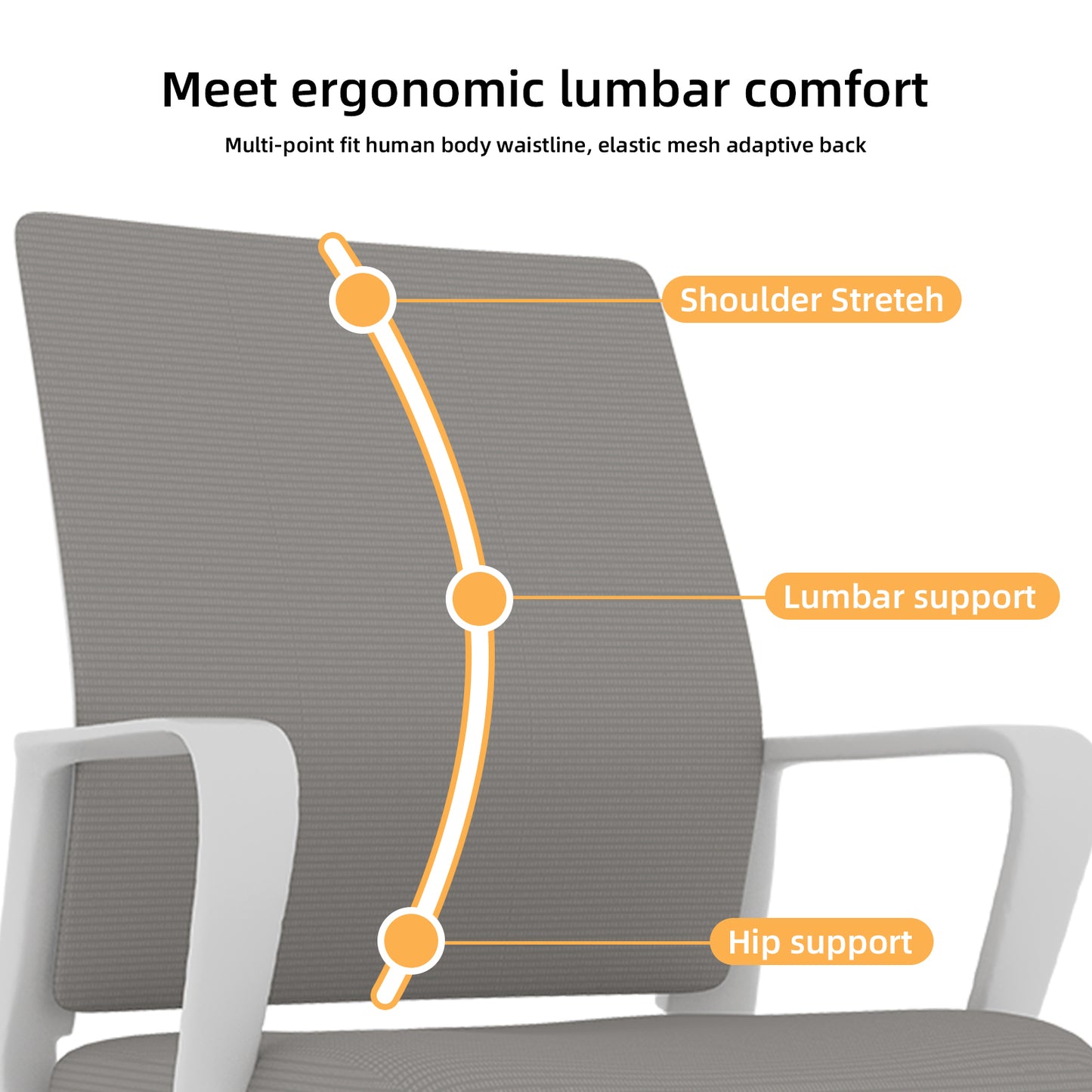 Minimalist Modern Office Chair – Metal Frame, Soft & Comfortable, Home & Office Use, Multiple Colors Available