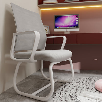 Minimalist Modern Office Chair – Metal Frame, Soft & Comfortable, Home & Office Use, Multiple Colors Available