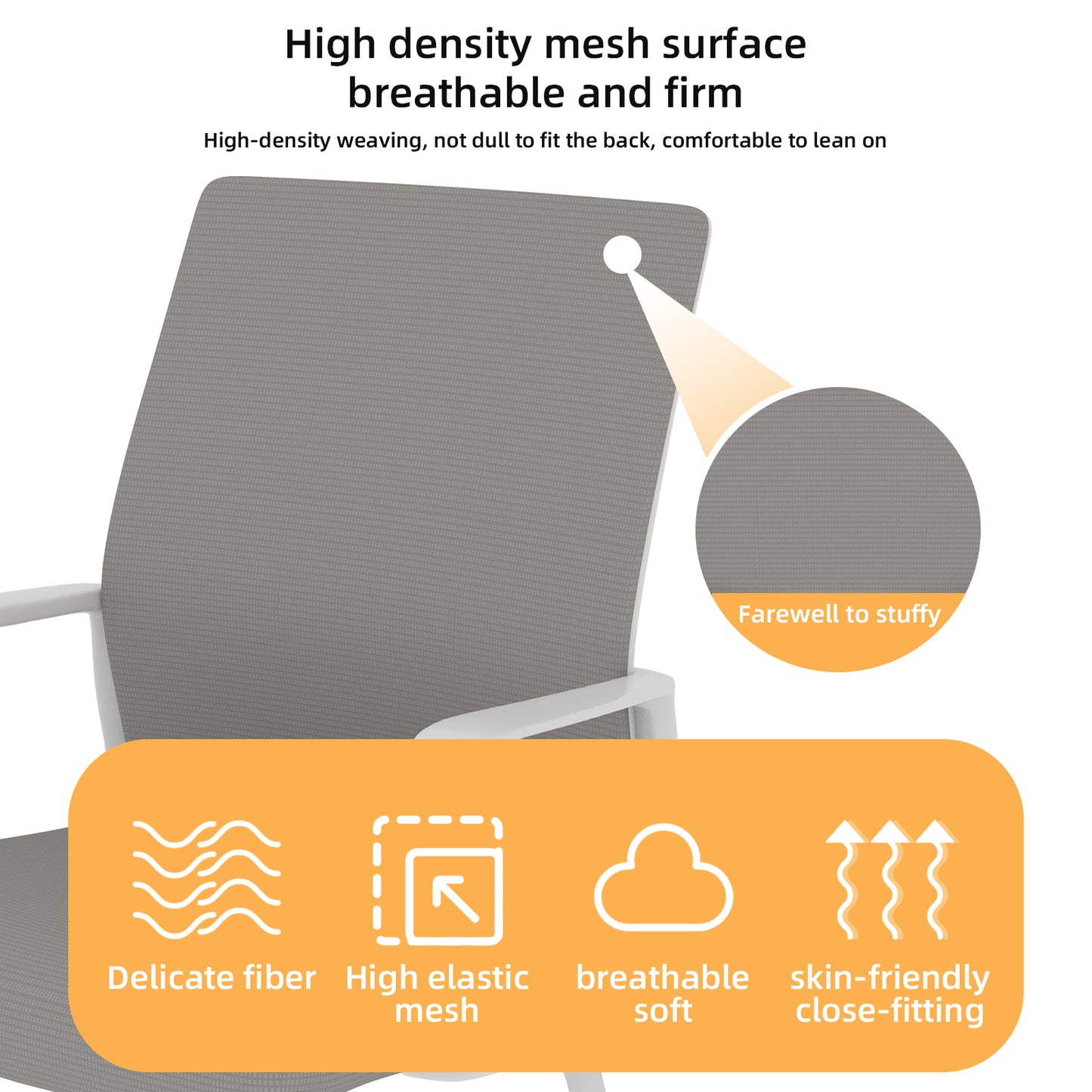 Minimalist Modern Office Chair – Metal Frame, Soft & Comfortable, Home & Office Use, Multiple Colors Available