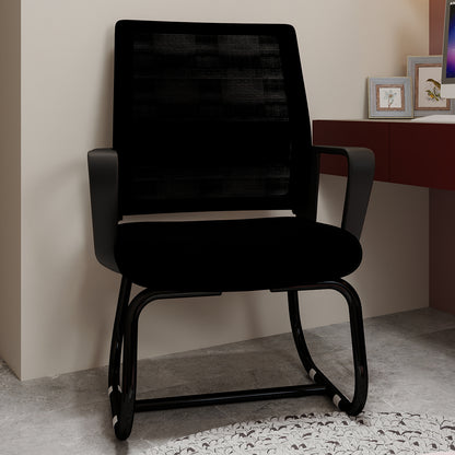 Minimalist Modern Office Chair – Metal Frame, Soft & Comfortable, Home & Office Use, Multiple Colors Available