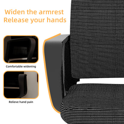 Minimalist Modern Office Chair – Metal Frame, Soft & Comfortable, Home & Office Use, Multiple Colors Available