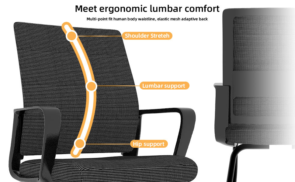 Minimalist Modern Office Chair – Metal Frame, Soft & Comfortable, Home & Office Use, Multiple Colors Available