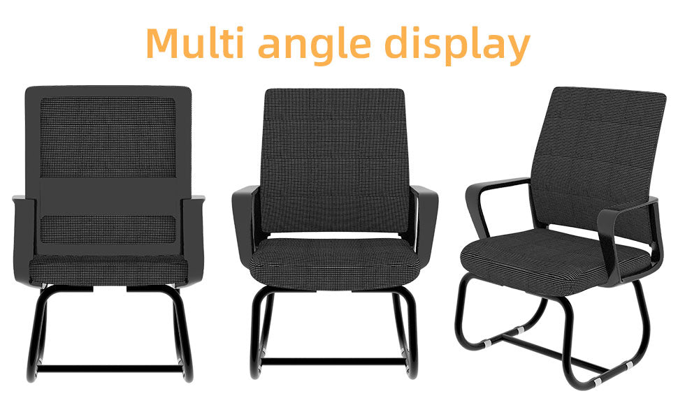Minimalist Modern Office Chair – Metal Frame, Soft & Comfortable, Home & Office Use, Multiple Colors Available