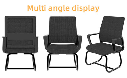 Minimalist Modern Office Chair – Metal Frame, Soft & Comfortable, Home & Office Use, Multiple Colors Available