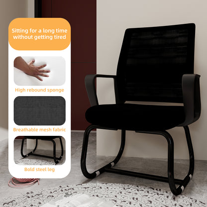 Minimalist Modern Office Chair – Metal Frame, Soft & Comfortable, Home & Office Use, Multiple Colors Available