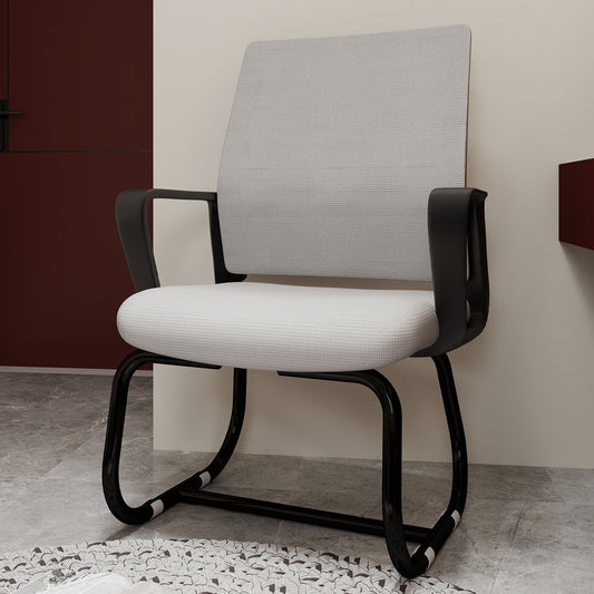 Minimalist Modern Office Chair – Metal Frame, Soft & Comfortable, Home & Office Use, Multiple Colors Available