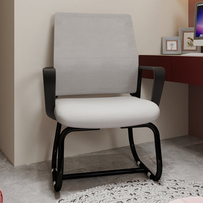 Minimalist Modern Office Chair – Metal Frame, Soft & Comfortable, Home & Office Use, Multiple Colors Available