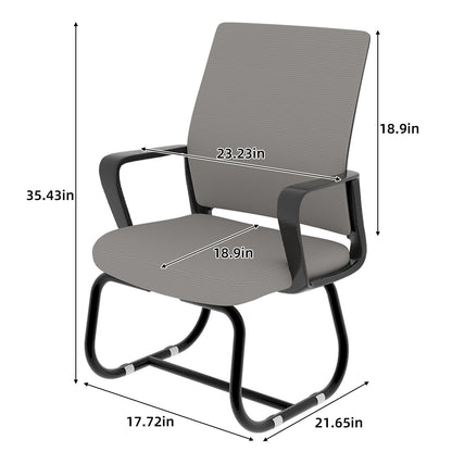 Minimalist Modern Office Chair – Metal Frame, Soft & Comfortable, Home & Office Use, Multiple Colors Available