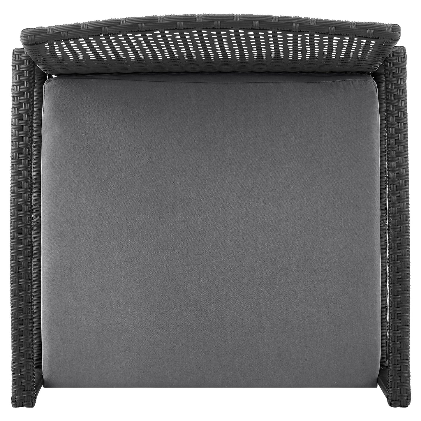 3-Piece Conversation Set in Black and Gray