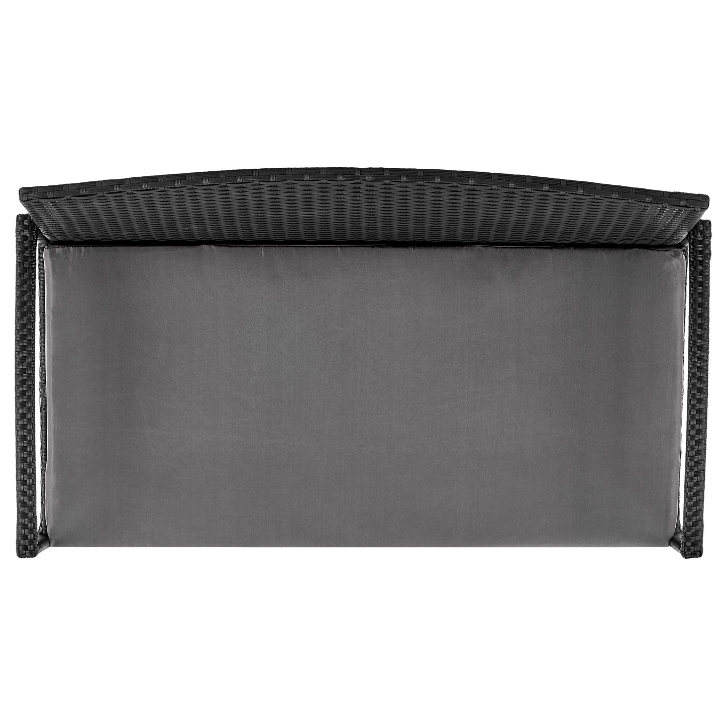 4-Piece Conversation Set in Black and Gray