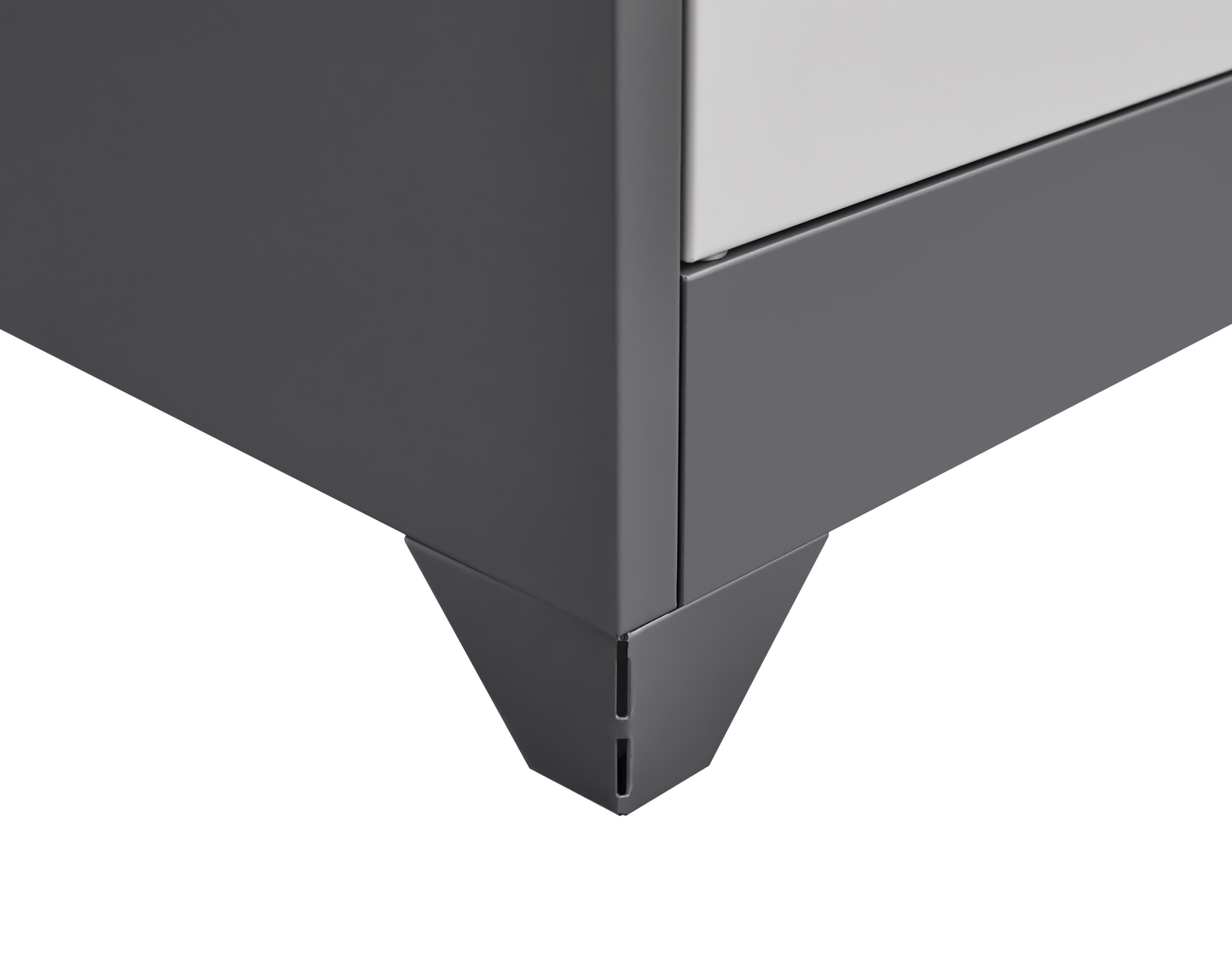 Metal Outdoor Cabinet, Made Of Stainless Steel, Large Capacity, Secure Lock For Anti-theft, Waterproof And Moisture-proof, With Shelves, Cleaning Tool Storage Cabinet, Vertical Tall Garden Cabinet.