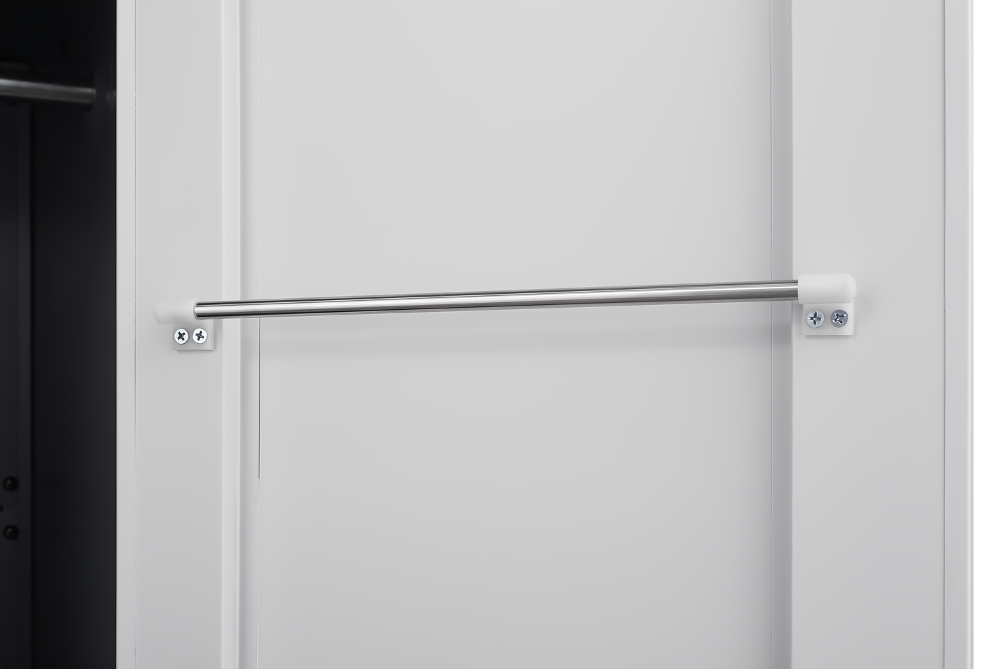 Metal Outdoor Cabinet, Made Of Stainless Steel, Large Capacity, Secure Lock For Anti-theft, Waterproof And Moisture-proof, With Shelves, Cleaning Tool Storage Cabinet, Vertical Tall Garden Cabinet.