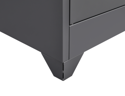 Outdoor Cabinet Outdoor Storage Cabinet Waterproof, Storage Cabinet cabinet with Shelves, Vertical Tall Garden Storage cabient & Outdoor Storage Cabinet Weatherproof for Outside in light gray