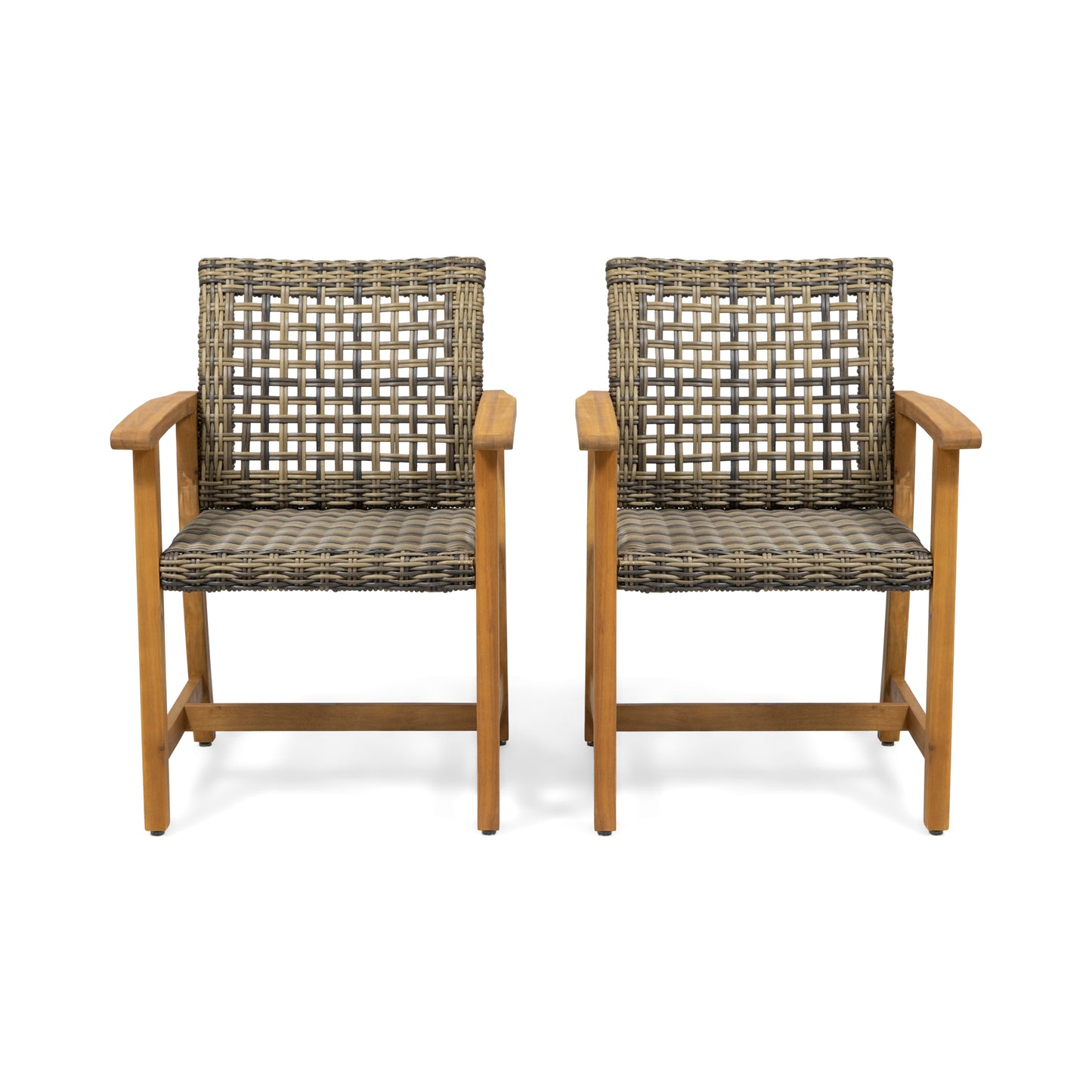 WICKER DINING CHAIR( SET OF 2 )