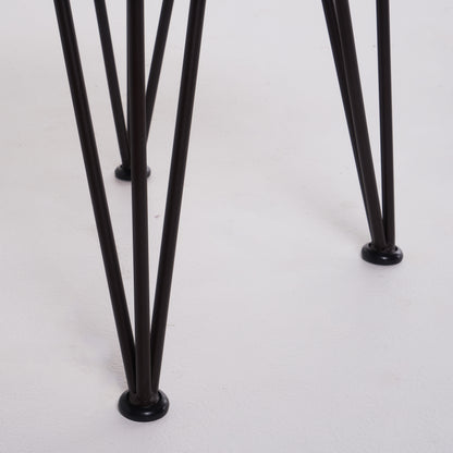 ZION INDUSTRIAL WOOD AND METAL ACCENT TABLE