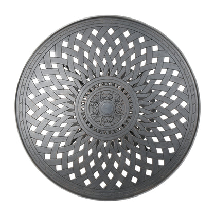 Cast Aluminium 35'' ROUND BAR TABLE