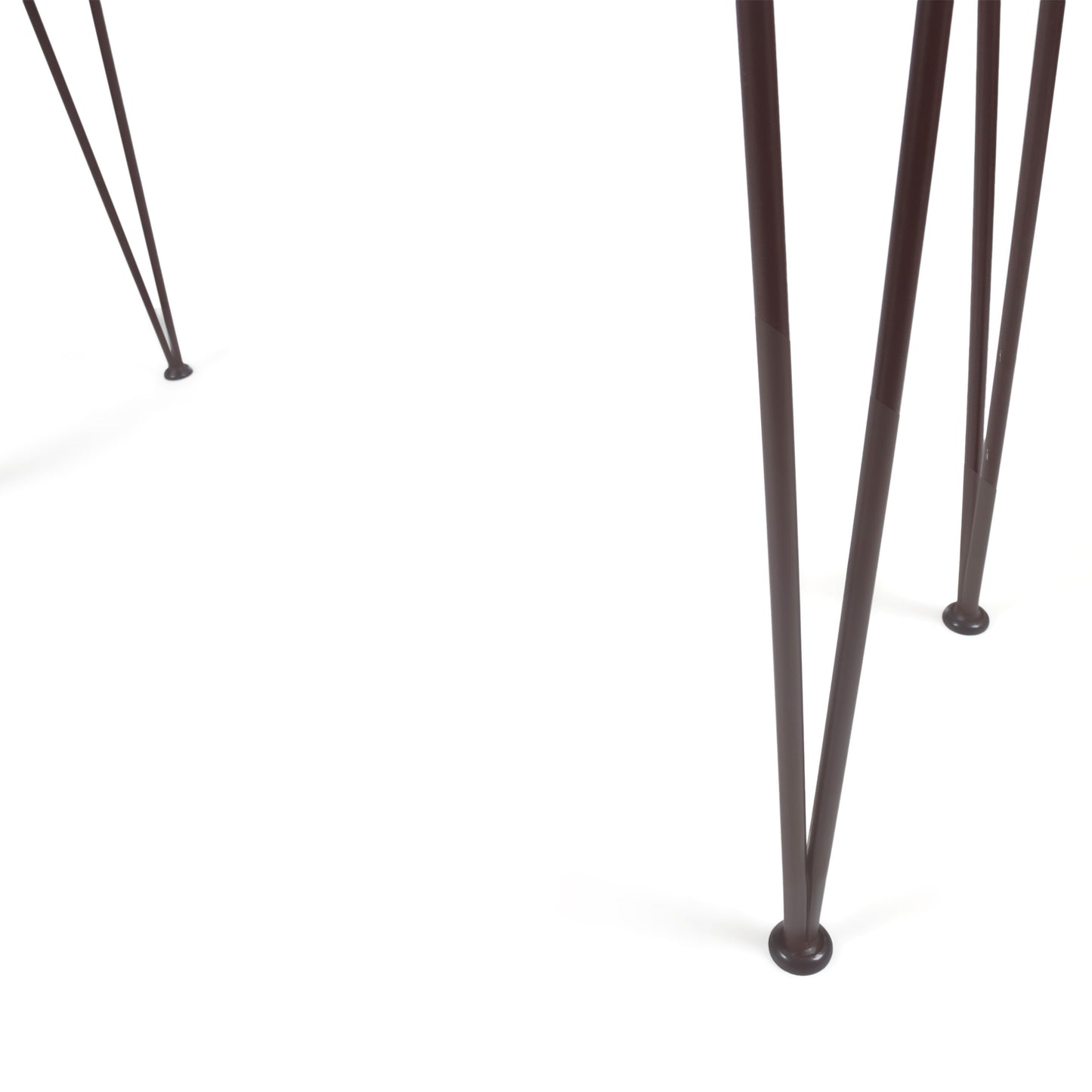 INDUSTRIAL WOOD AND METAL BAR TABLE