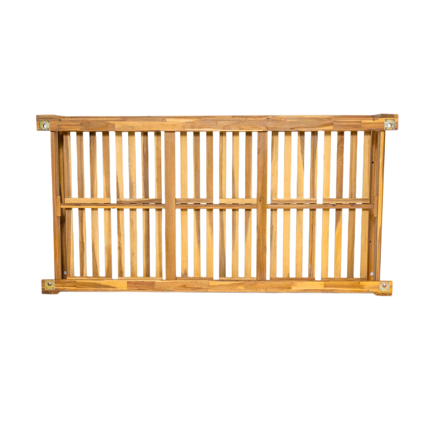 TOPMAX Patio Wooden Twin Size Porch Swing Daybed Frame, Garden Swing Bench Chair with 4 Hanging Ropes for Backyard,Outdoor,Natural