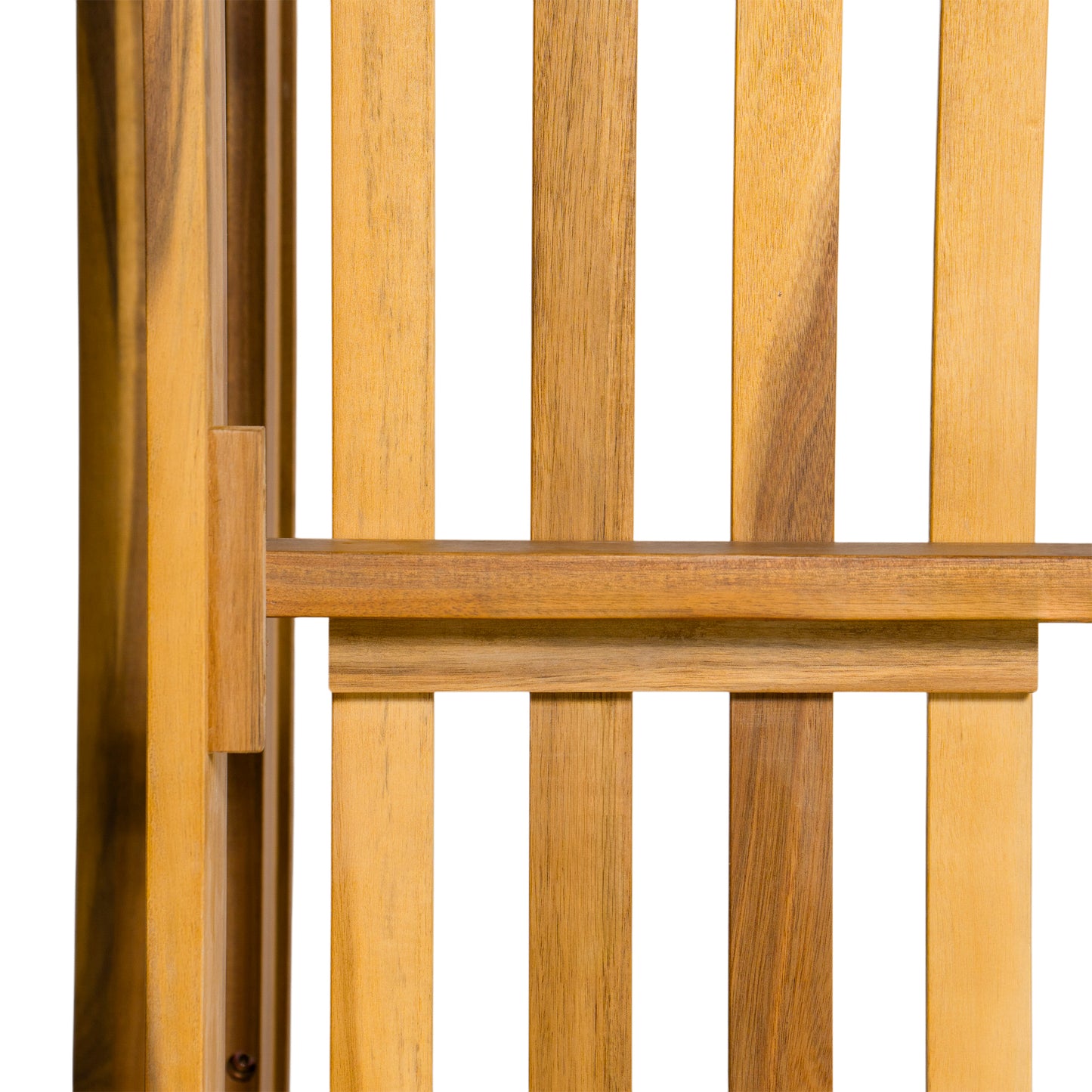 TOPMAX Patio Wooden Twin Size Porch Swing Daybed Frame, Garden Swing Bench Chair with 4 Hanging Ropes for Backyard,Outdoor,Natural