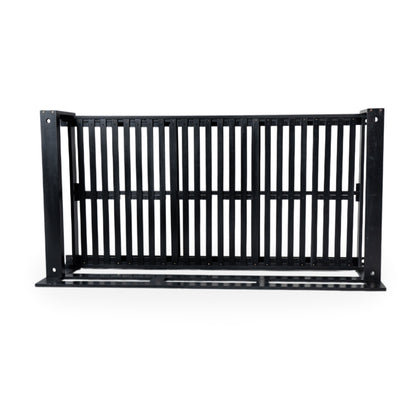 TOPMAX Patio Wooden Twin Size Porch Swing Daybed Frame, Garden Swing Bench Chair with 4 Hanging Ropes for Backyard,Outdoor,Black