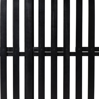 TOPMAX Patio Wooden Twin Size Porch Swing Daybed Frame, Garden Swing Bench Chair with 4 Hanging Ropes for Backyard,Outdoor,Black