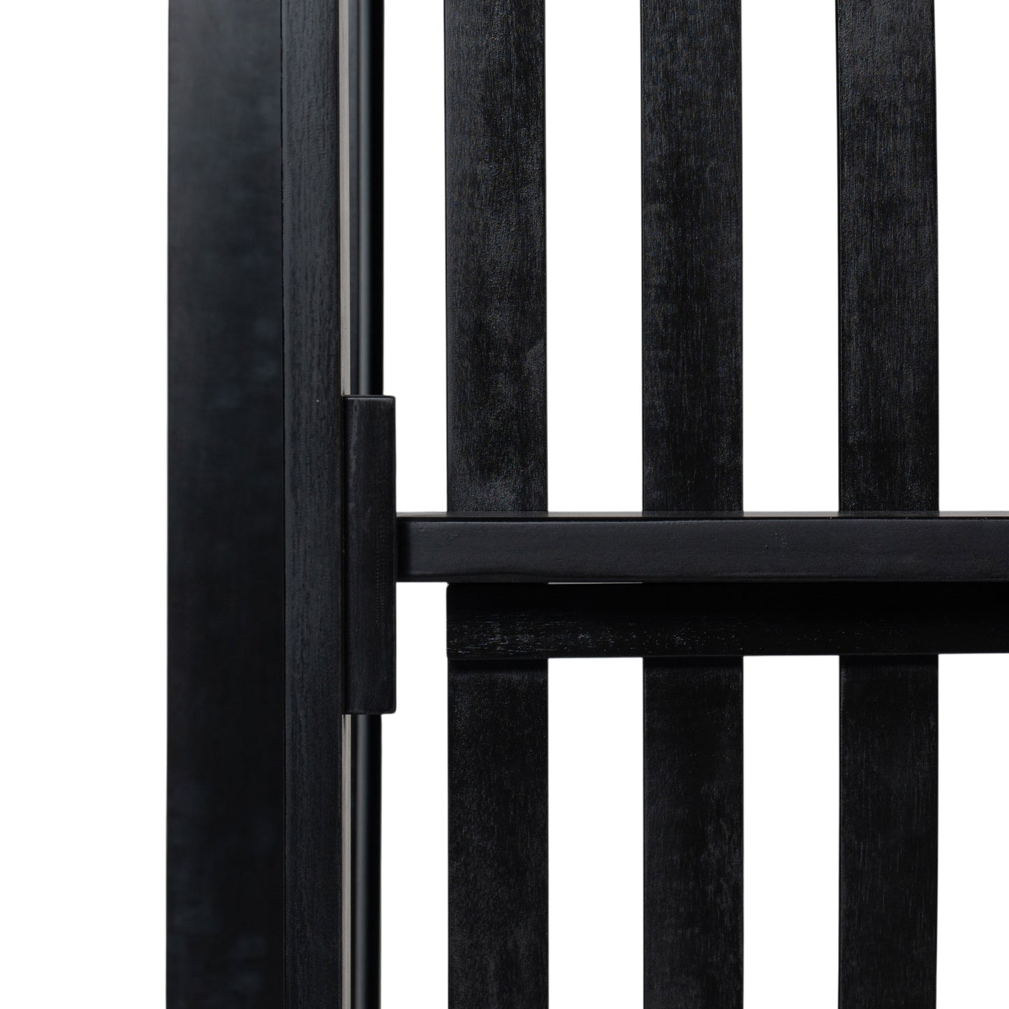 TOPMAX Patio Wooden Twin Size Porch Swing Daybed Frame, Garden Swing Bench Chair with 4 Hanging Ropes for Backyard,Outdoor,Black