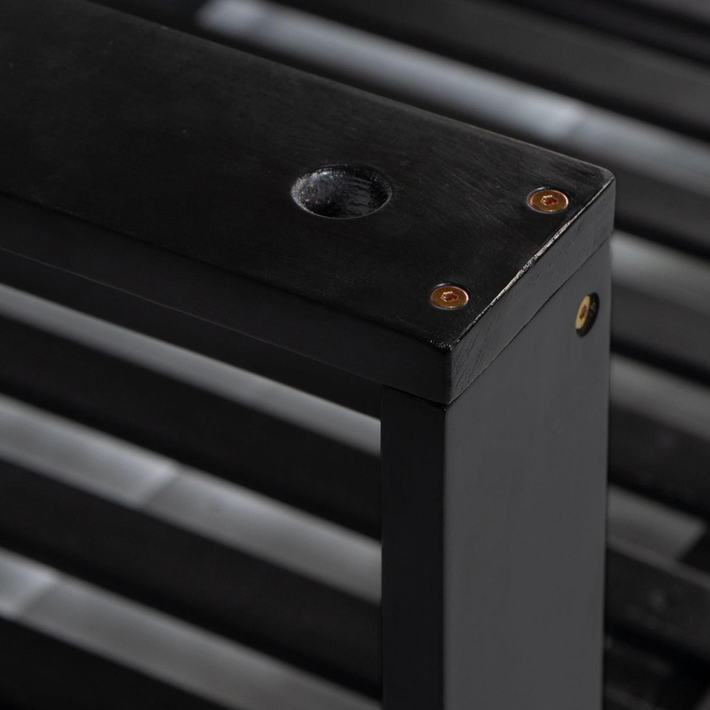 TOPMAX Patio Wooden Twin Size Porch Swing Daybed Frame, Garden Swing Bench Chair with 4 Hanging Ropes for Backyard,Outdoor,Black