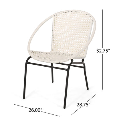 JAVA OUTDOOR WICKER CHAIR (Set of 2)