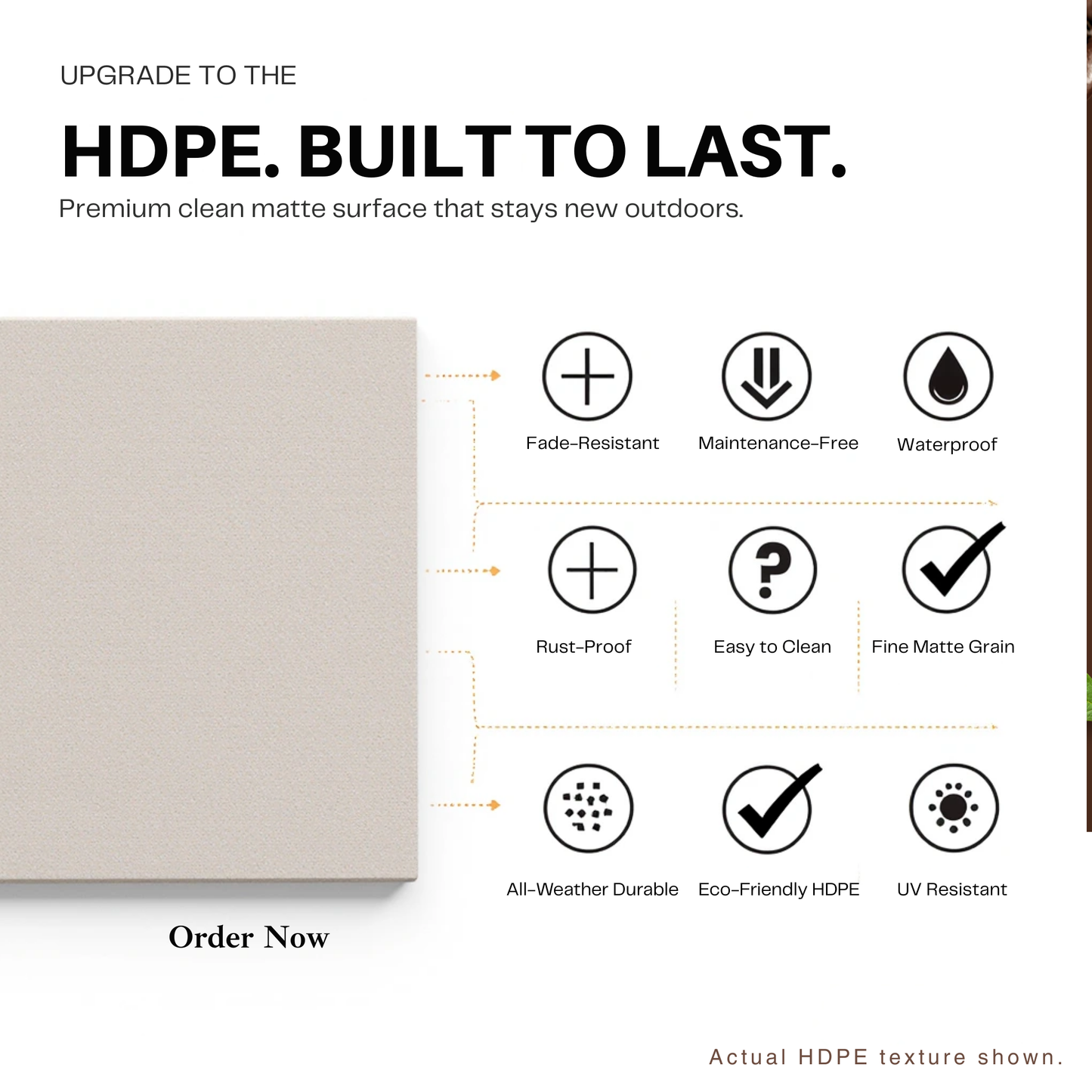 5-Piece Brown Outdoor Dining Set – Weather-Resistant Patio Table with Umbrella Hole & 4 Chairs for Backyard/Poolside