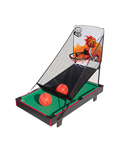 Multi Game Table 36", 2 in 1 Combo Game Table Basketball, Billiards.Parent-child games, for Indoor Outdoor, Game Room, Friends,Family, Kids and Adults.