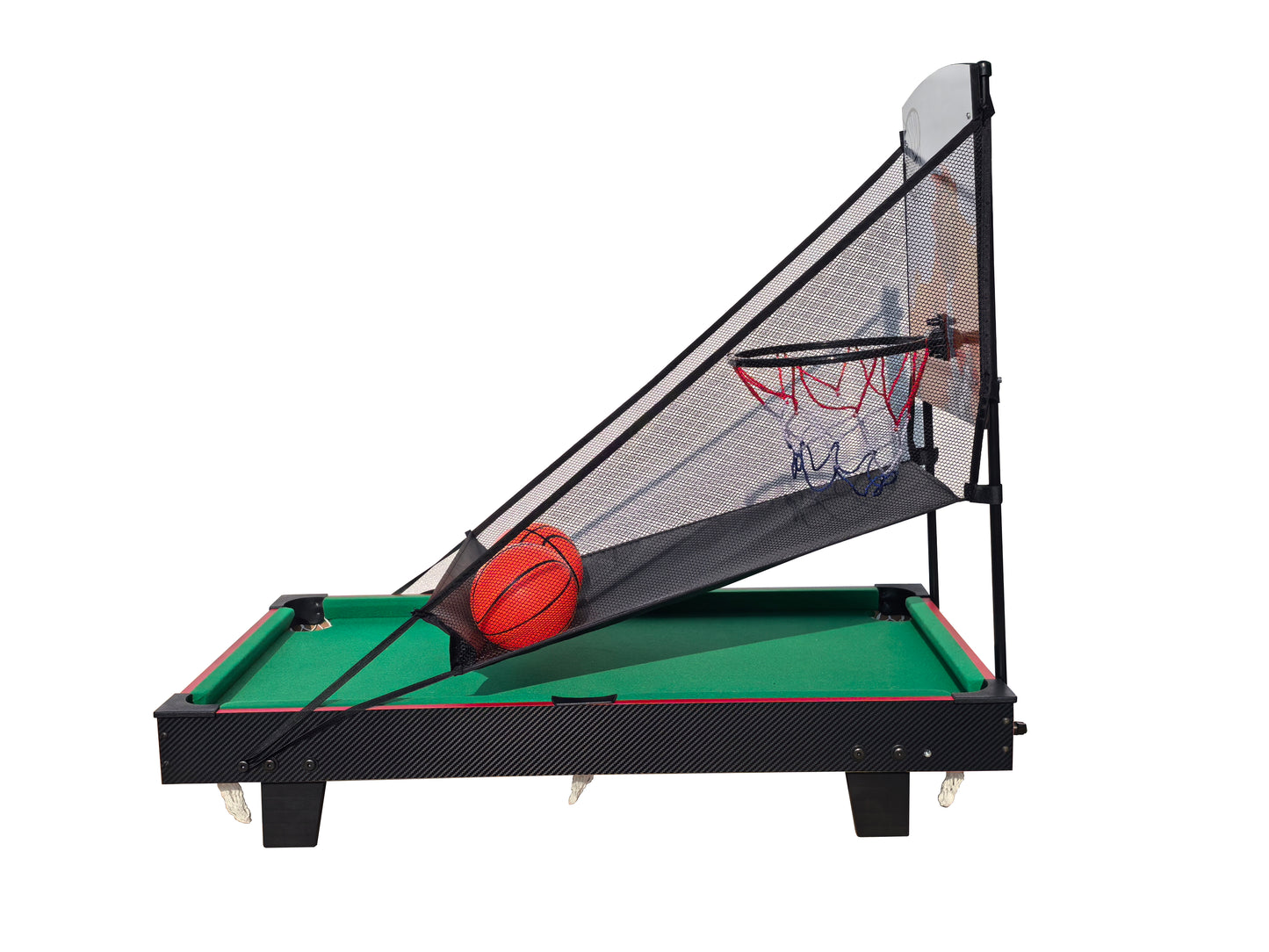 Multi Game Table 36", 2 in 1 Combo Game Table Basketball, Billiards.Parent-child games, for Indoor Outdoor, Game Room, Friends,Family, Kids and Adults.