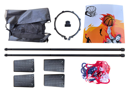 Multi Game Table 36", 2 in 1 Combo Game Table Basketball, Billiards.Parent-child games, for Indoor Outdoor, Game Room, Friends,Family, Kids and Adults.