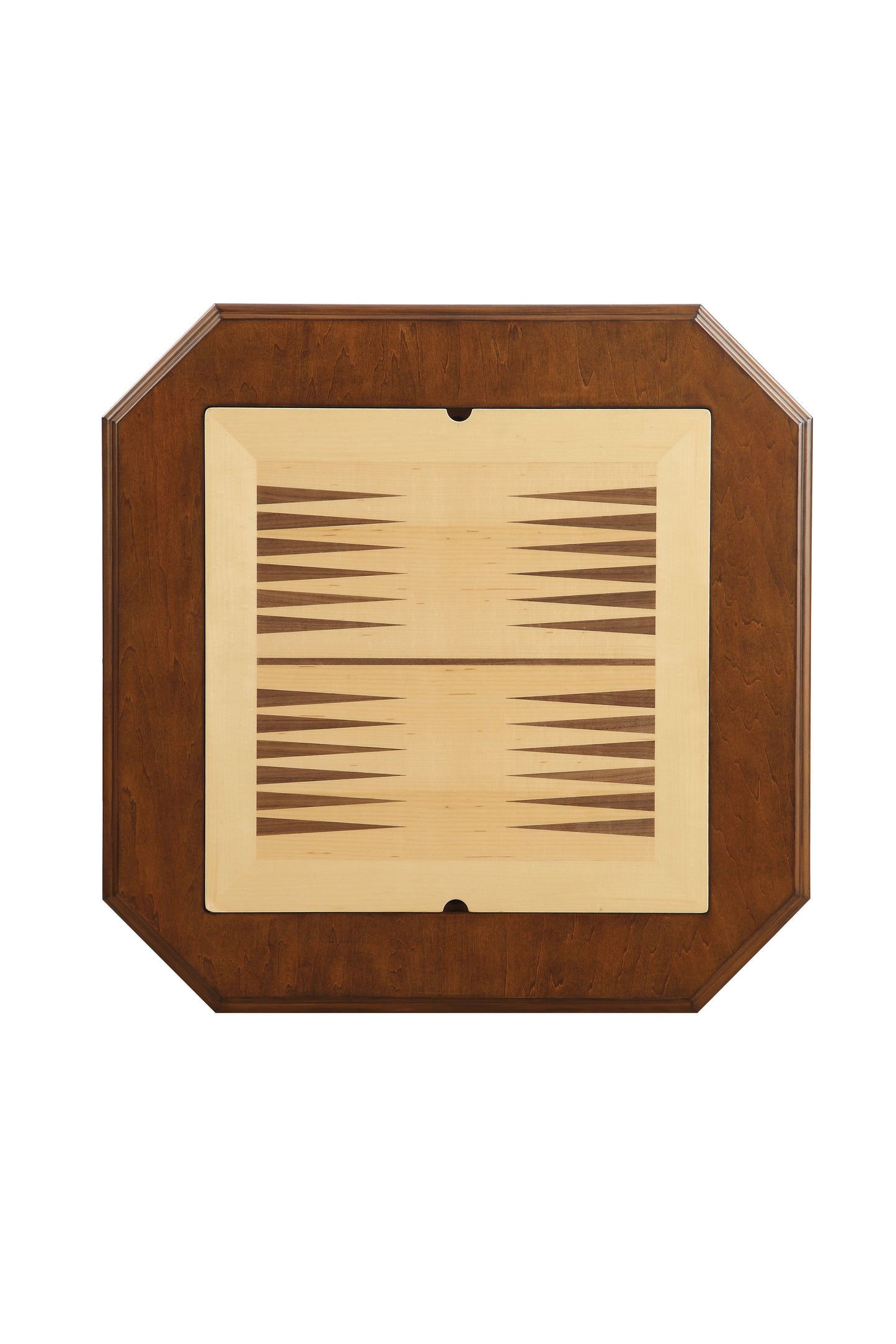 Bishop Cherry Finish Reversible Chess Checker Game Table w/Game Tray (Chess Fingures Not Included)