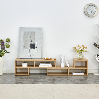 2 Pieces Cube TV Stand,Free Combination Gaming Entertainment Center Media Stand,Open Storage Bookcase Shelf for Living Room,2 Shelf Bookcase L-Shaped TV Console Stand,with Dimensions of 47.2*12*13.4.