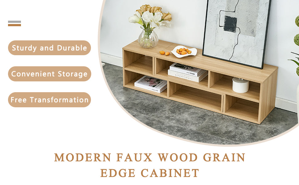 2 Pieces Cube TV Stand,Free Combination Gaming Entertainment Center Media Stand,Open Storage Bookcase Shelf for Living Room,2 Shelf Bookcase L-Shaped TV Console Stand,with Dimensions of 47.2*12*13.4.