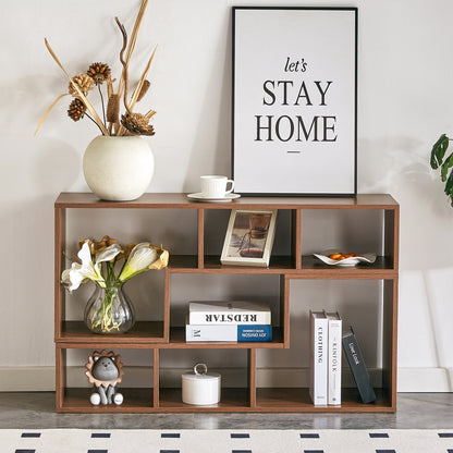 2 Pieces Cube TV Stand,Free Combination Gaming Entertainment Center Media Stand,Open Storage Bookcase Shelf for Living Room,2 Shelf Bookcase L-Shaped TV Console Stand,with Dimensions of 55.1*11.8*17.1