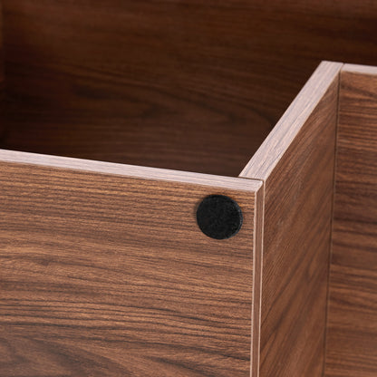 2 Pieces Cube TV Stand,Free Combination Gaming Entertainment Center Media Stand,Open Storage Bookcase Shelf for Living Room,2 Shelf Bookcase L-Shaped TV Console Stand,with Dimensions of 55.1*11.8*17.1