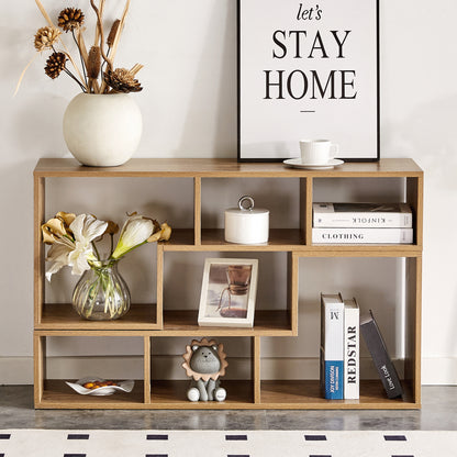 2 Pieces Cube TV Stand,Free Combination Gaming Entertainment Center Media Stand,Open Storage Bookcase Shelf for Living Room,2 Shelf Bookcase L-Shaped TV Console Stand,with Dimensions of 55.1*11.8*17.1