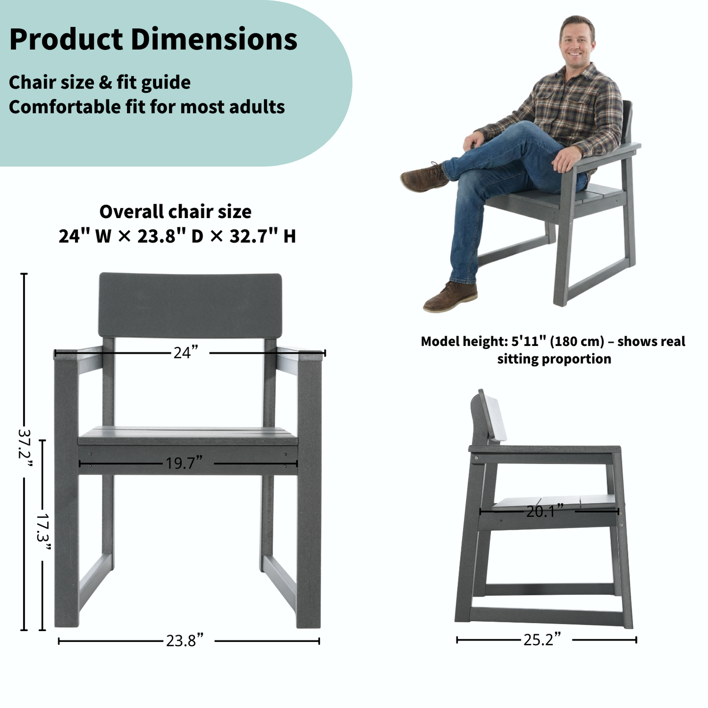 outdoor & garden Armchairs with backres Modernist Designt chairs