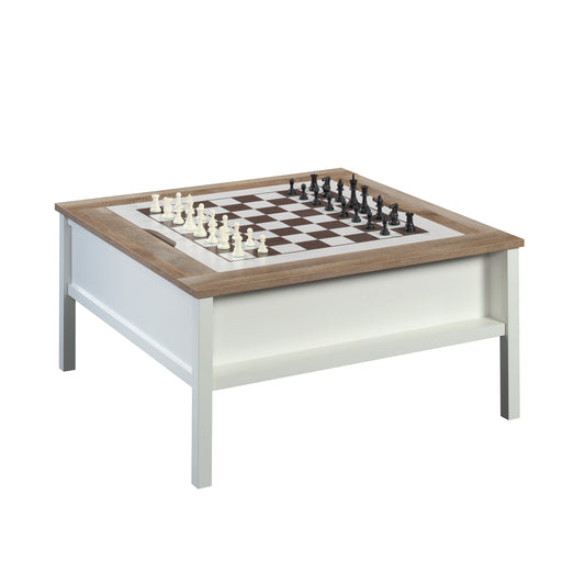 Gaming/Coffee Table, White finish