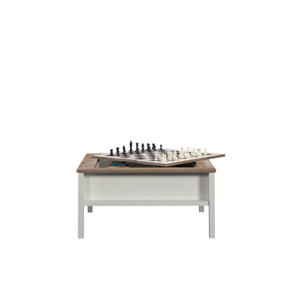 Gaming/Coffee Table, White finish