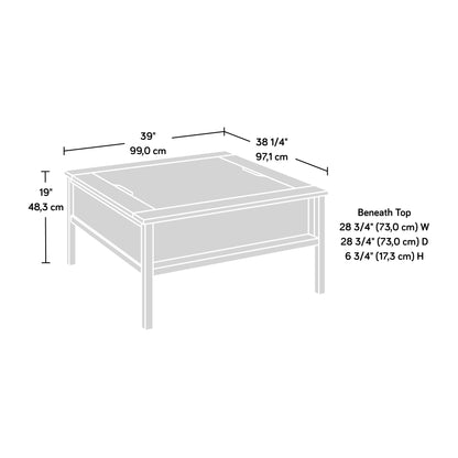 Gaming/Coffee Table, White finish